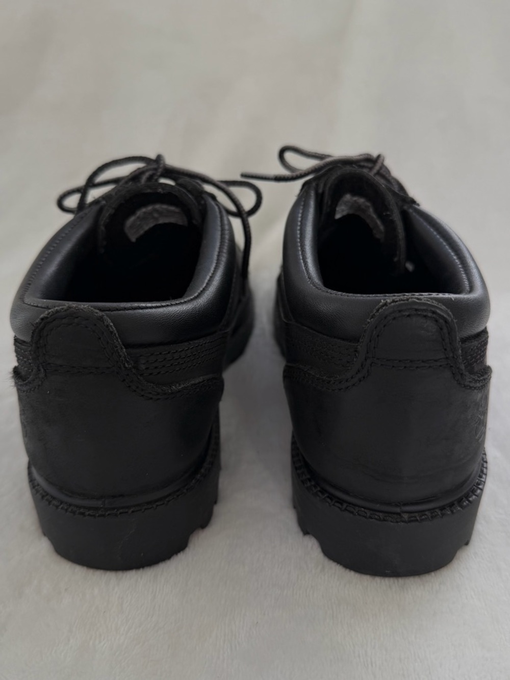 Timberland Waterproof Chukka Boots Combat Moto Boots Black Nubuck Size 7.5 - Picture 8 of 16